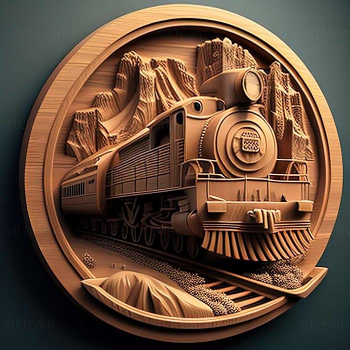 3D модель Игра поезд (STL)